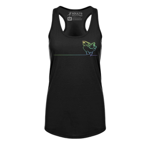 Ice Skate Heartstrings Racerback Tank