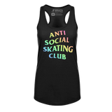 Anti Social Skating Club Racerback Tank - Adults Skate Too LLC