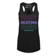 SKATING Racerback Tank - Adults Skate Too LLC