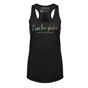 I Am The Skater Racerback Tank
