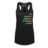 Spins Racerback Tank - Adults Skate Too LLC