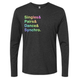 [VAULT] Singles & Pairs & Dance & Synchro. Long Sleeve - Adults Skate Too LLC
