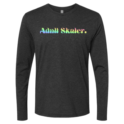 Camiseta de manga larga estilo skater informal