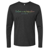 Camiseta de manga larga estilo skater informal