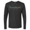 Camiseta de manga larga estilo skater informal