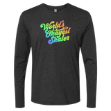 World's Okayest Skater Long Sleeve - Adults Skate Too LLC