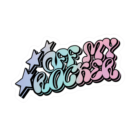 Off My Rocker Vinyl Sticker - Adults Skate Too LLC