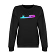 Ombré Blade Unisex Premium Crewneck Sweatshirt Adults Skate Too LLC