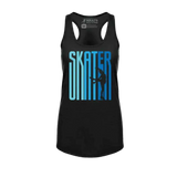 Ombré Skater Racerback Tank - Adults Skate Too LLC