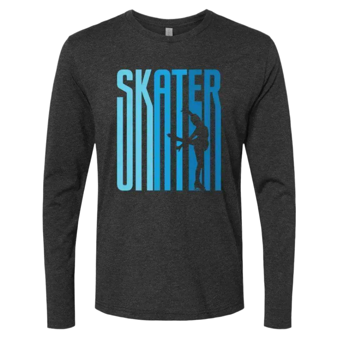 Ombré Skater Long Sleeve - Adults Skate Too LLC