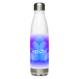 Ombre Stainless Steel Water Bottle Adults Skate Too