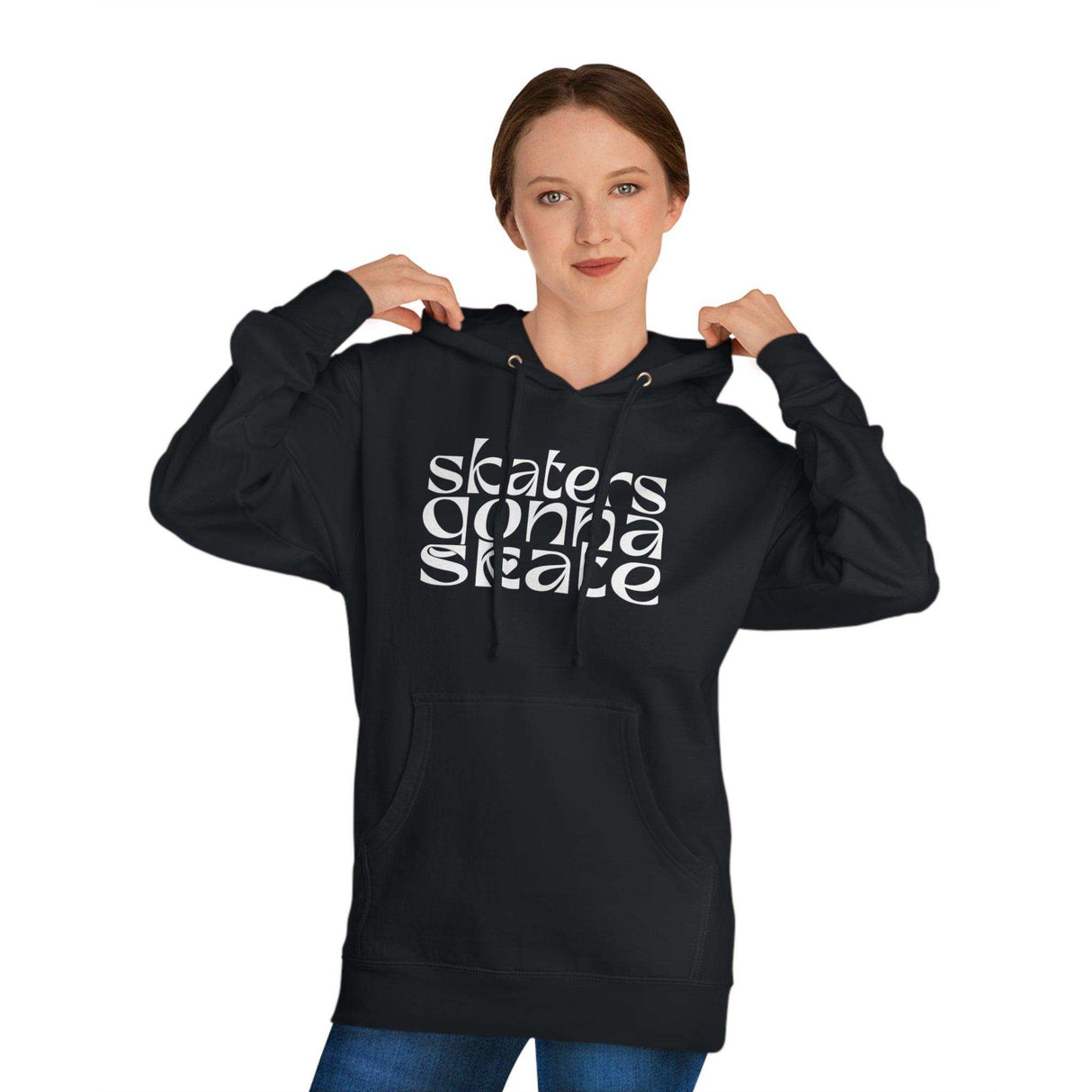 Skaters Gonna Skate Unisex Hoodie - Adults Skate Too LLC