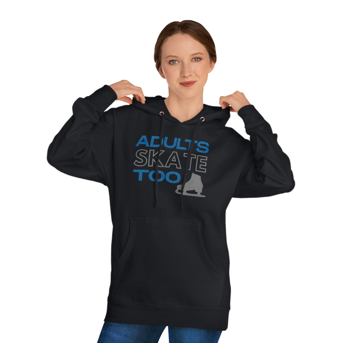 Adults Skate Too OG Glitter Unisex Hoodie
