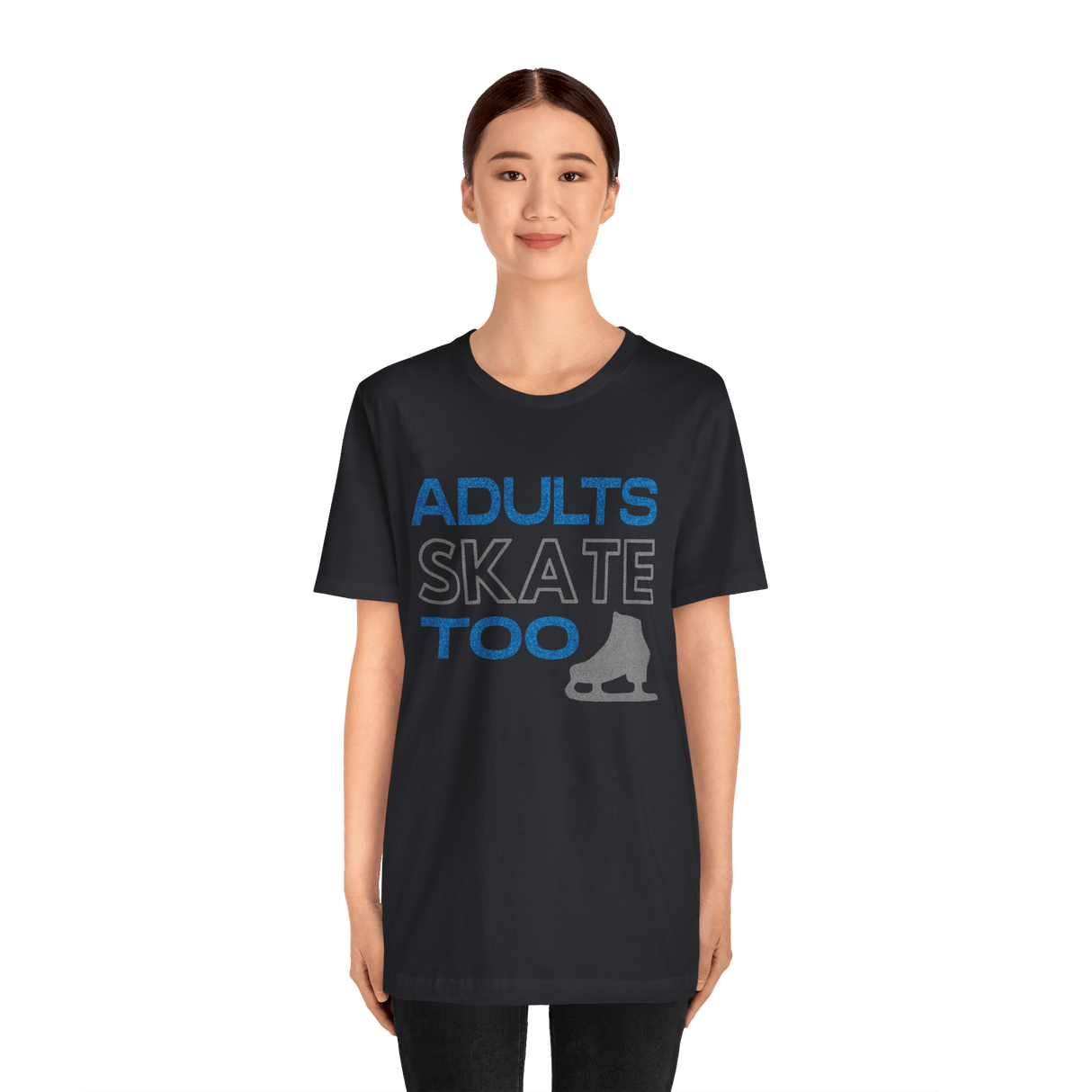 Adults Skate Too T-Shirt Glitter Edition - Adults Skate Too LLC