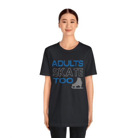 Adults Skate Too T-Shirt Glitter Edition