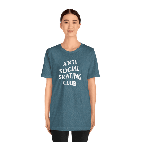 Anti Social Skating Club T-Shirt - Adults Skate Too LLC