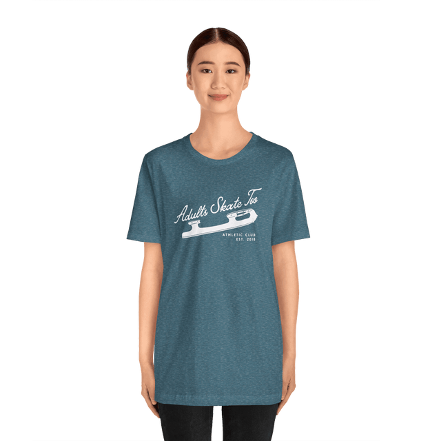 Athletic Club Unisex T-Shirt - Adults Skate Too LLC