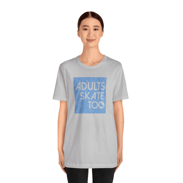 Ice Square T-Shirt - Adults Skate Too LLC