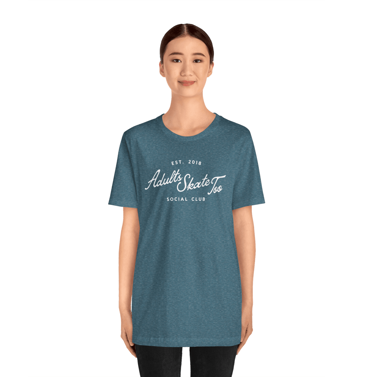 Social Club T-Shirt - Adults Skate Too LLC