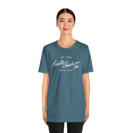 Social Club T-Shirt - Adults Skate Too LLC