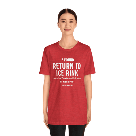 If Found T-Shirt - Adults Skate Too LLC