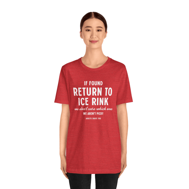 If Found Unisex T-Shirt - Adults Skate Too LLC