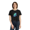 Skating Sloth Flowy Crop