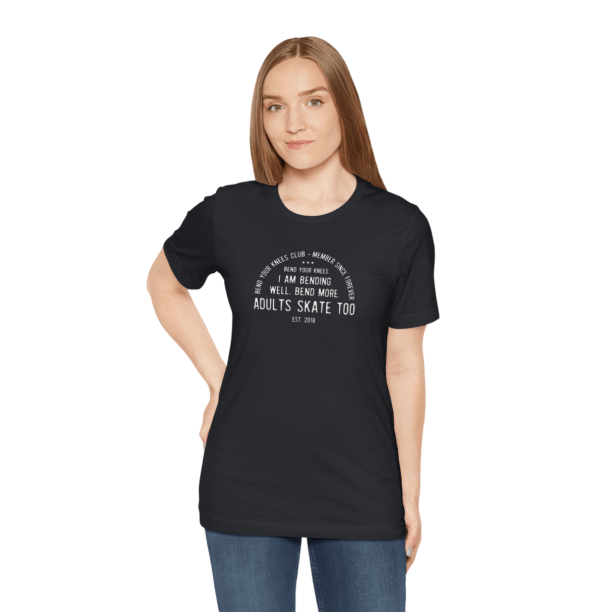 Bend Your Knees Club T-Shirt - Adults Skate Too LLC