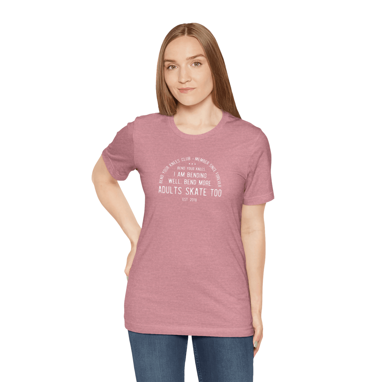 Bend Your Knees Club T-Shirt - Adults Skate Too LLC