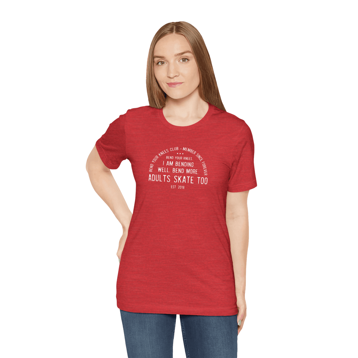 Bend Your Knees Club T-Shirt - Adults Skate Too LLC