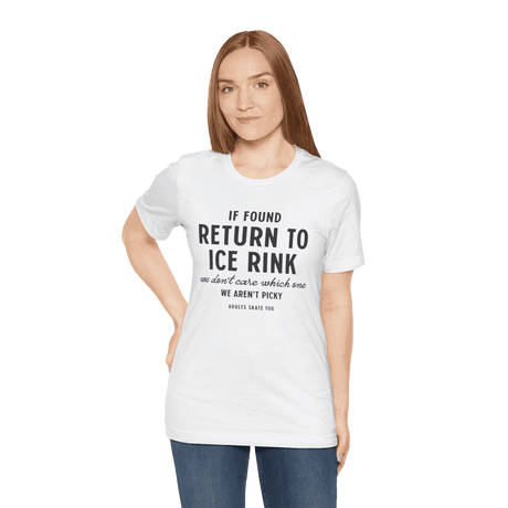 If Found T-Shirt - Adults Skate Too LLC