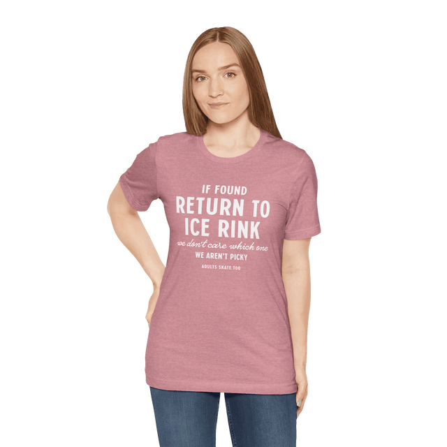 If Found Unisex T-Shirt - Adults Skate Too LLC