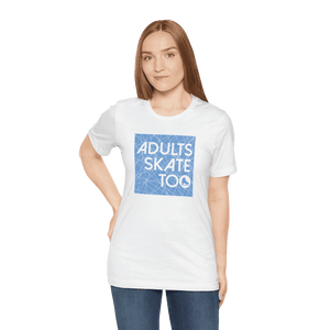 Ice Square T-Shirt - Adults Skate Too LLC
