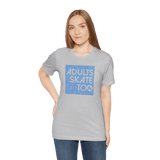 AST Ice Square T-Shirt - Adults Skate Too LLC