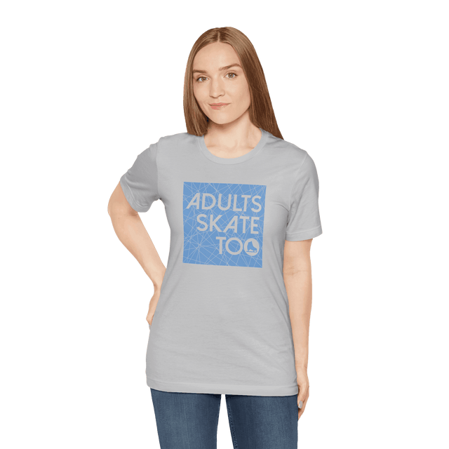 Ice Square T-Shirt - Adults Skate Too LLC