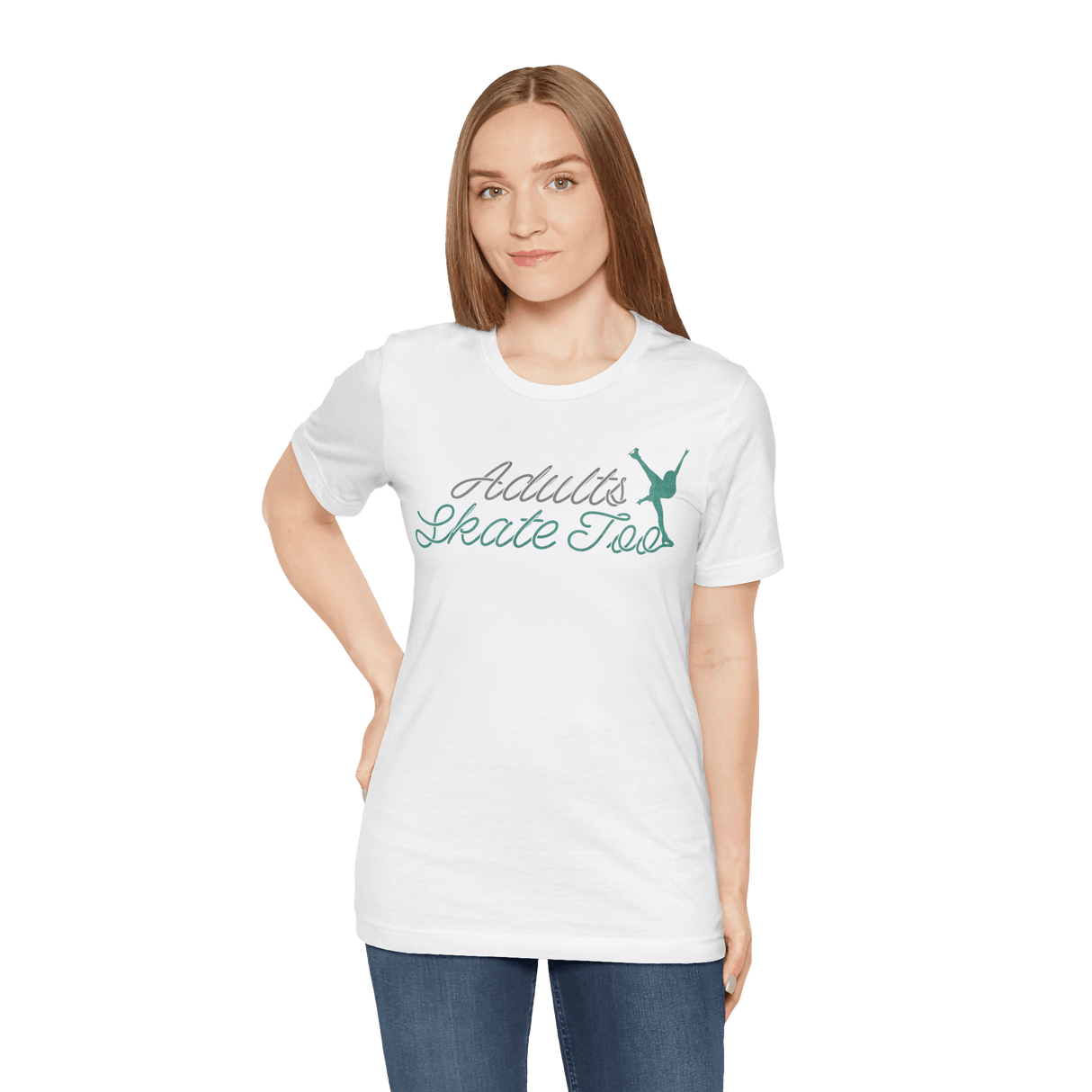 Cursive T-Shirt - Adults Skate Too LLC