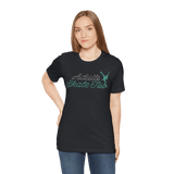 AST Cursive Unisex T-Shirt - Adults Skate Too LLC