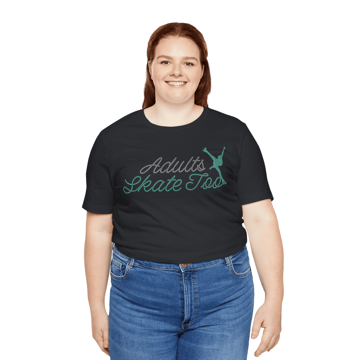 AST Cursive Unisex T-Shirt - Adults Skate Too LLC