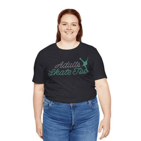 Cursive T-Shirt - Adults Skate Too LLC