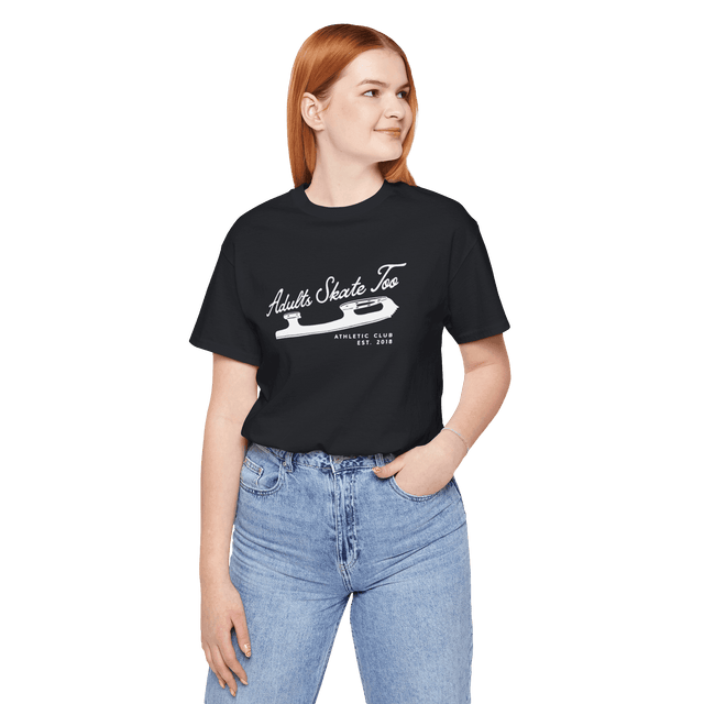 Athletic Club Unisex T-Shirt - Adults Skate Too LLC