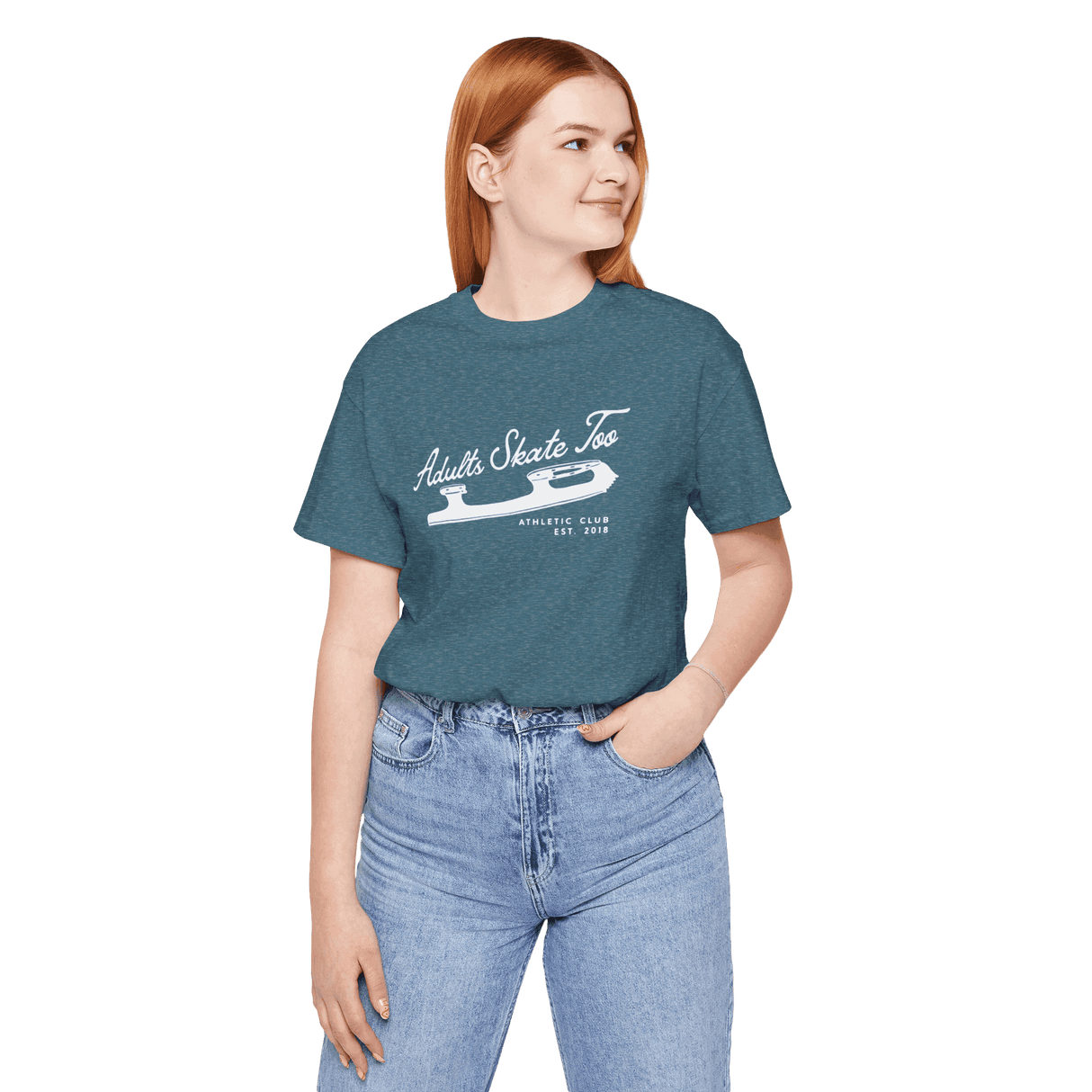 Athletic Club T-Shirt - Adults Skate Too LLC