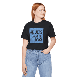Ice Square T-Shirt - Adults Skate Too LLC