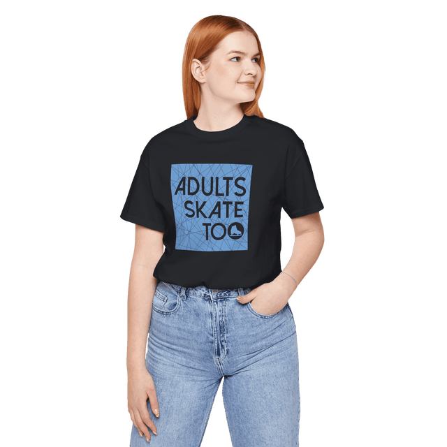 Ice Square T-Shirt - Adults Skate Too LLC