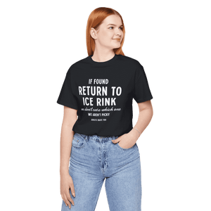 If Found T-Shirt - Adults Skate Too LLC