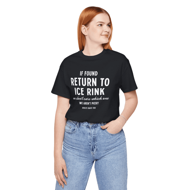 If Found Unisex T-Shirt - Adults Skate Too LLC