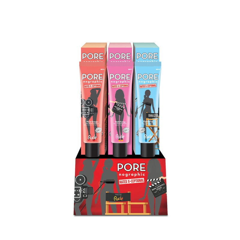 POREnographic Pore Primer Display Set, 18pcs
