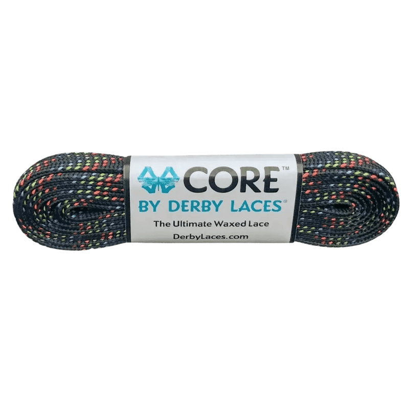 Rainbow Black CORE Laces