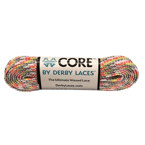 Rainbow White CORE Laces - Adults Skate Too LLC
