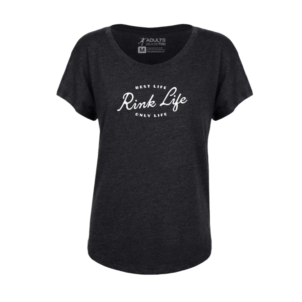 Rink Life Dolman Tee - Adults Skate Too LLC