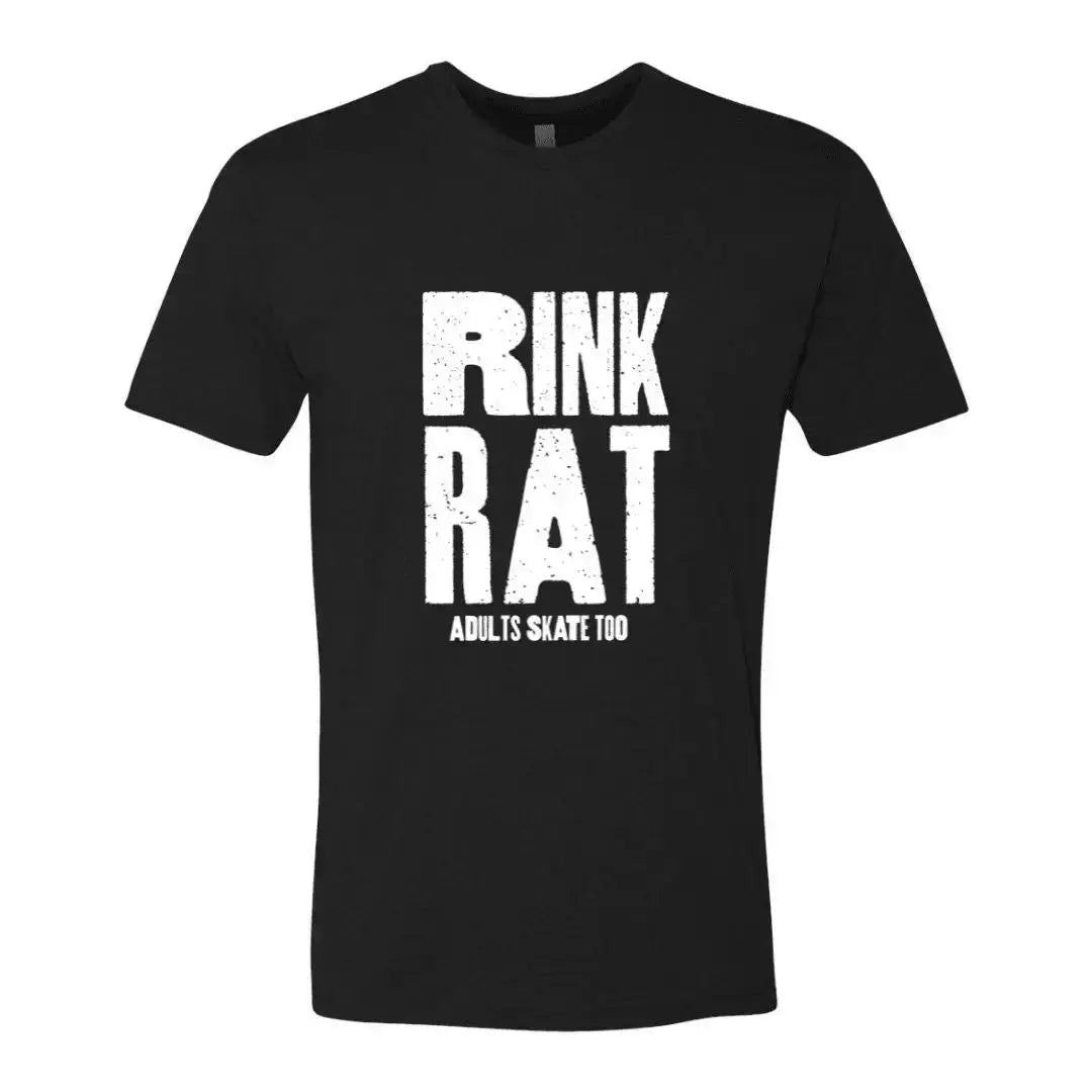 Rink Rat Unisex Tee Adults Skate Too LLC